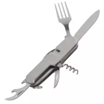 Складной набор столовых приборов, 6 функций