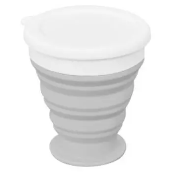 Складной стакан Походный, 200 мл, силикон, в ассортименте