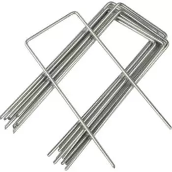 Скобы садовые П-образные, 50 шт