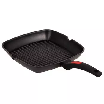 Сковорода-гриль Домовой, 28 см, литой алюминий