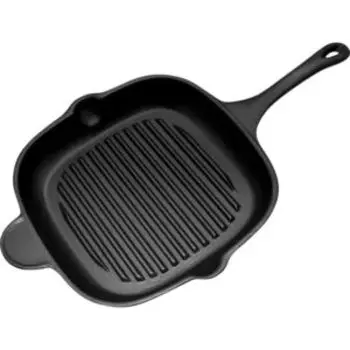 Сковорода-гриль Mallony Padella, 28x28 см, чугун