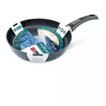 Сковорода-гриль НМП Природные минералы Байкал, 26 см, съемная ручка, литой алюминий