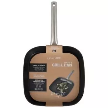 Сковорода-гриль Onyx, 28 см, кованый алюминий, индукция