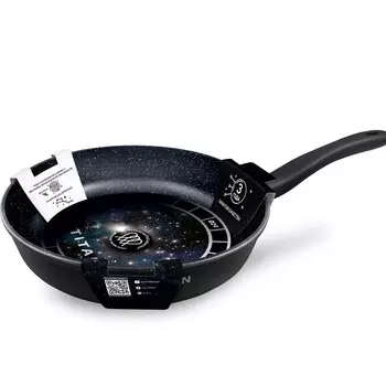 Сковорода НМП Космическая, 24 см, индукция, литой алюминий