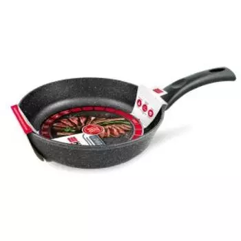 Сковорода НМП Литая, 24 см, литой алюминий