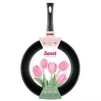 Сковорода НМП Sweet, 28 см, литой алюминий