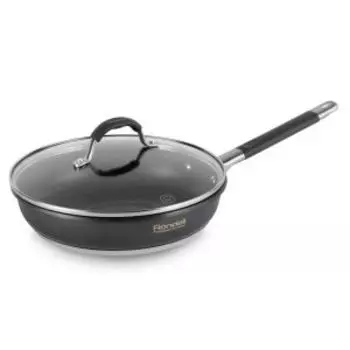 Сковорода Rondell Stern, 24 см, антипригарное покрытие, нерж. сталь