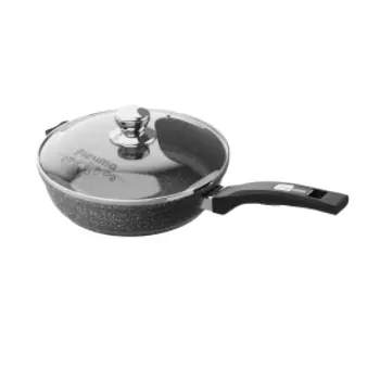 Сковорода с крышкой Мечта Гранит Star, 30 см, литой алюминий