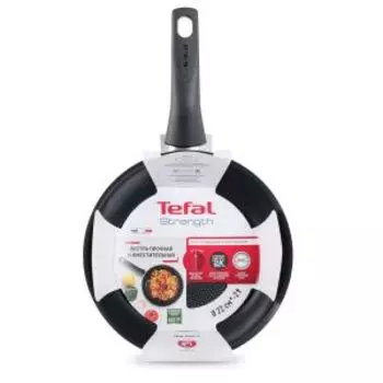 Сковорода Tefal Strength, 22 см, штампованный алюминий