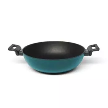 Сковорода-вок TVS Brillante, 30 см, кованый алюминий, индукция