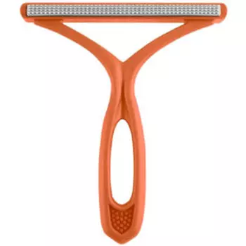 Скребок для удаления шерсти животных Рыжий кот