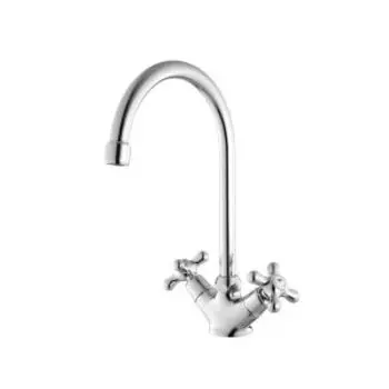 Смеситель для кухни IDDIS Jeals, поворотный излив/двухзахватный