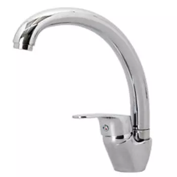 Смеситель для кухни Milardo Meal, поворотный излив, однозахватный