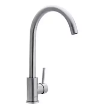 Смеситель для кухни Swedbe Selene, С-излив, нерж. сталь