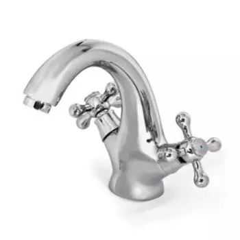 Смеситель для раковины Mix & Fix Soffron двуручный