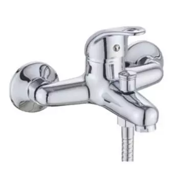 Смеситель для ванны Cronwil CD040-30, короткий излив, хром