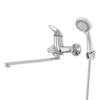 Смеситель для ванны/душа Agger Move с душевым набором, универсальный, хром