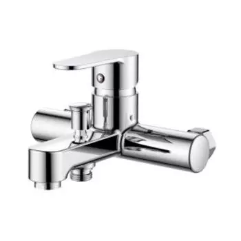 Смеситель для ванны/душа OneLife P07-100cr, полимерный, хром