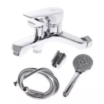 Смеситель для ванны/душа Orange Loop M26-100cr с душевым набором, хром