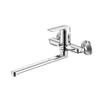 Смеситель для ванны Iddis Sign с длинным изливом, SIGSBL2i10WA, глянцевый хром