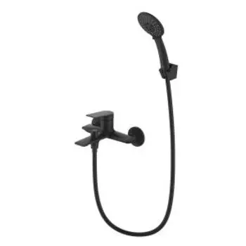 Смеситель для ванны Milardo Azure, черный матовый