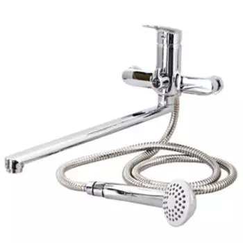 Смеситель для ванны Milardo Horizont, длинный излив