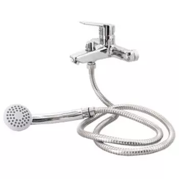 Смеситель для ванны Milardo Stripe, короткий излив