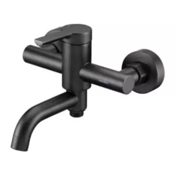 Смеситель для ванны Swedbe Diana 1030B, поворотный излив, черный