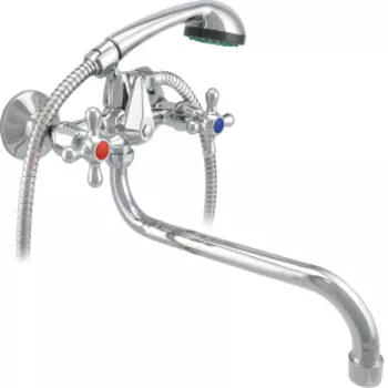 Смеситель ванно-душевой Istok life, двуручный, излив 300