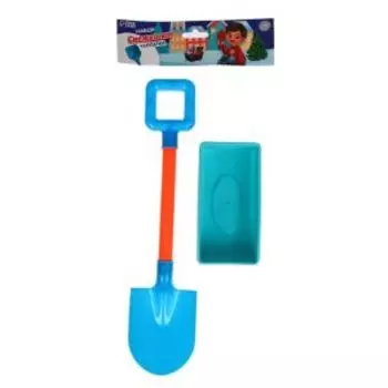 Снежколеп 16 см + лопатка 38х10 см, микс