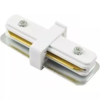 соединитель для трековой системы ARTE LAMP Track Accessories A130033, N/A*N/A*N/AВт, 230В пластик, медь, белый