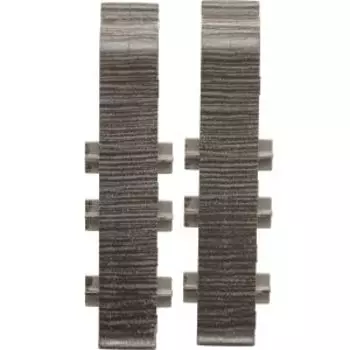 Соединитель Qvant Q04, дуб металлик, 2 шт