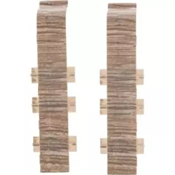 Соединитель Qvant Q15, ясень серебристый, 2 шт