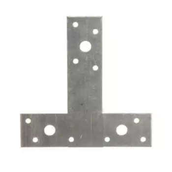 Соединитель Т-образный, 135х135х35 мм, цинк