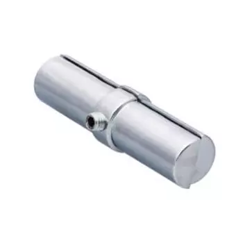 Соединитель труб, 25 мм, хром, 1 шт