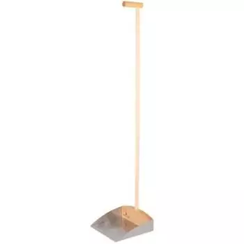 Совок Pattern, длинная ручка 84 см, нерж. сталь/дерево