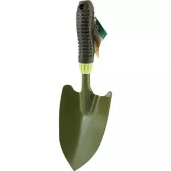 совок садовый, широкий PARK 2017, с пластиковой ручкой