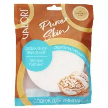 Спонж для умывания Valori, отшелушивающий