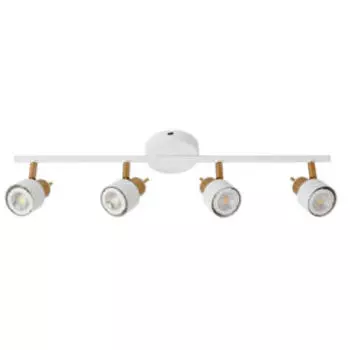 Спот ARTE LAMP Almach, GU10, 40Вт, IP20, белый