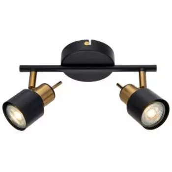 Спот ARTE LAMP Almach, GU10, 40Вт, IP20, черный