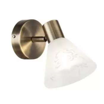 Спот Freya, E14, 40 Вт, бронза