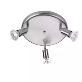 Спот Munchen-3, GU10, 50 Вт, никель, круг