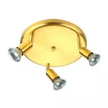 Спот Munchen-3, GU10, 50 Вт, золото, круг