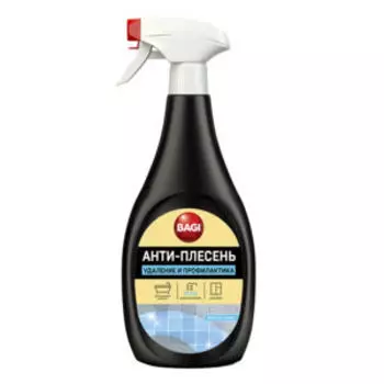 Средство чистящее Bagi Анти-Плесень, для удаления грибка и плесени, с триггером, 500 мл
