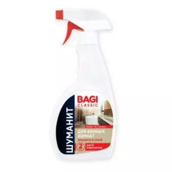 Средство чистящее Bagi Classic для ванных комнат, спрей, 400 мл