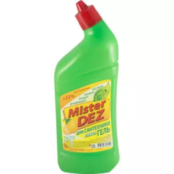 Средство чистящее для сантехники Mister Dez Антиржавчина, лимон, 750 мл