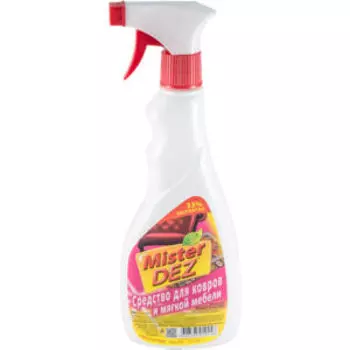 Средство чистящее Mister Dez для ковров и мягкой мебели с ароматом дыни, 500 мл
