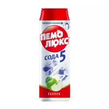 Средство чистящее Пемолюкс, сода эффект, яблоко, 480 гр