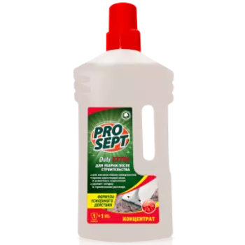 Средство чистящее Prosept Duty Extra для уборки после строительства, 1000 мл, концентрат