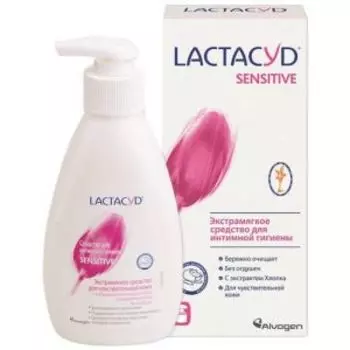 средство для интимной гигиены LACTACYD для чувствительной кожи, 200мл
